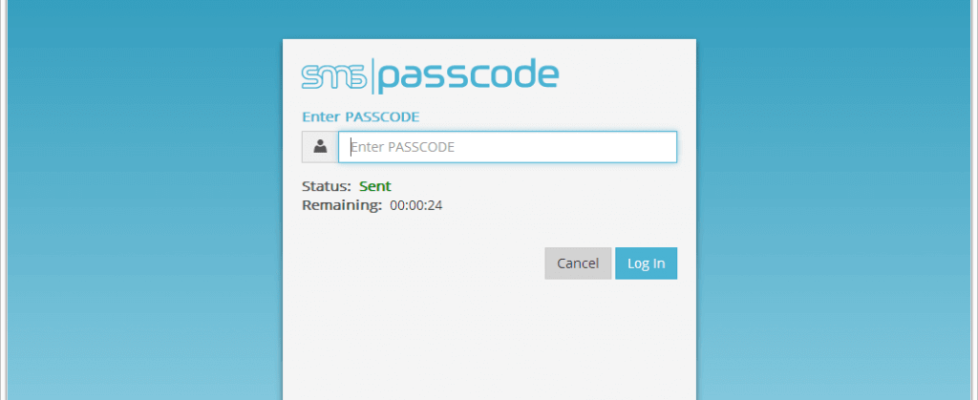 smsPasscode 7.2