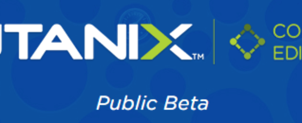 Nutanix CE