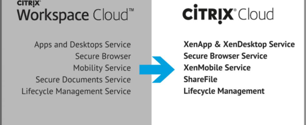 Citrix Workspace Cloud will be simply, Citrix Cloud.