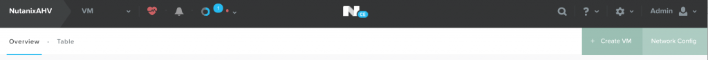 Create new VM Nutanix AHV 1