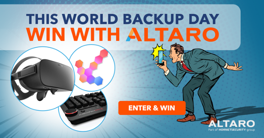 This World Backup Day, WIN with Altaro!