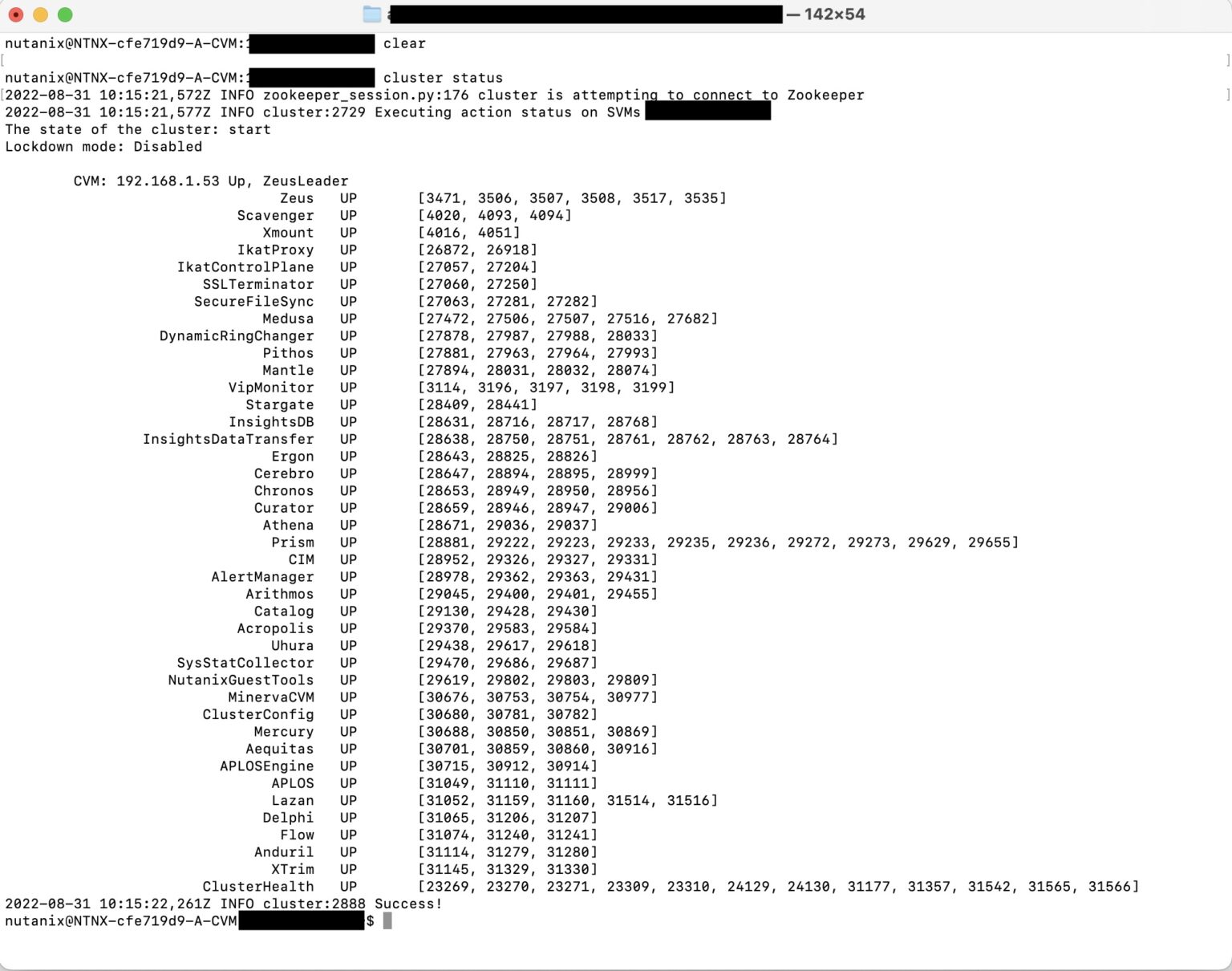 Nutanix cluster troubleshooting ervik as